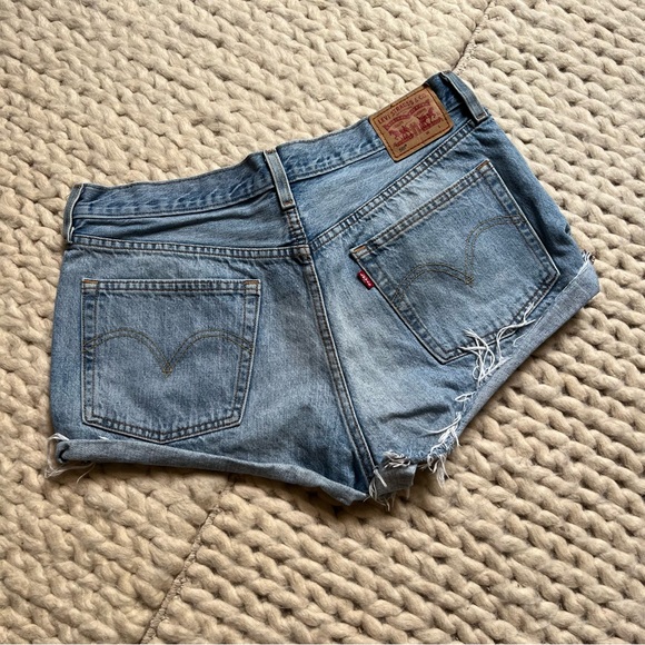 Levi's Pants - Levi's Blue Denim Shorts | small